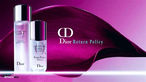 Dior return label